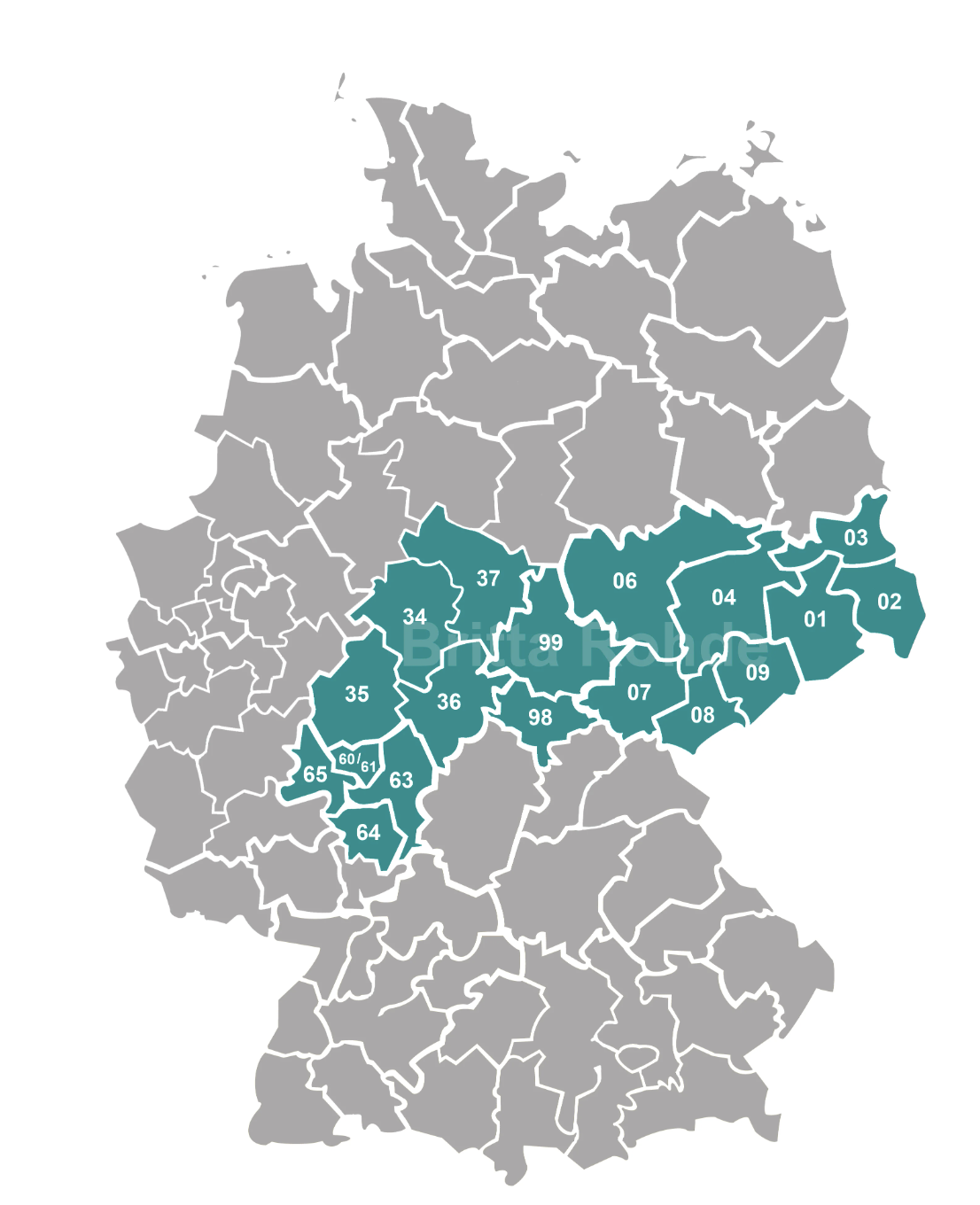 Vertriebsgebiet Ost