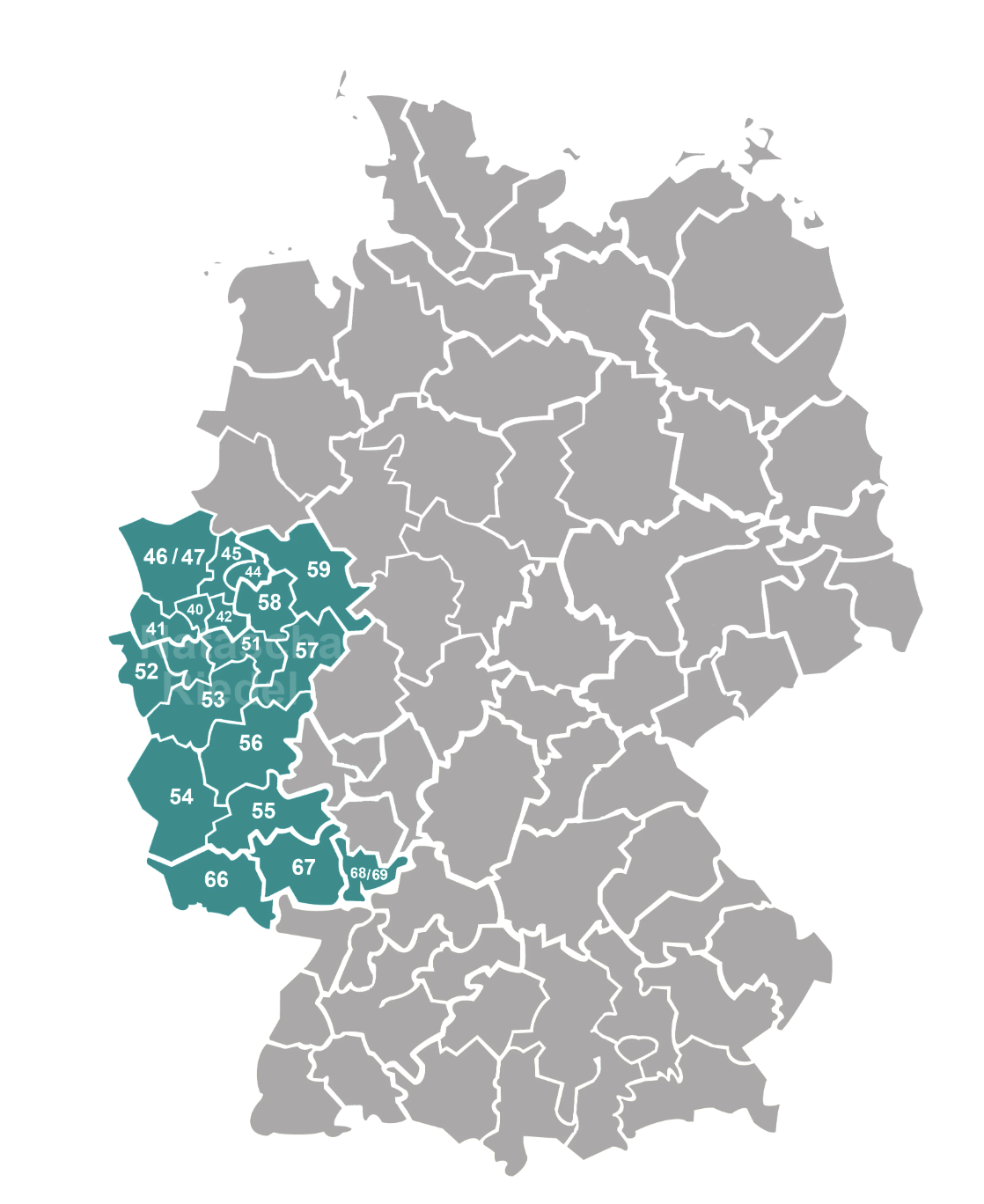 Vertriebsgebiet West
